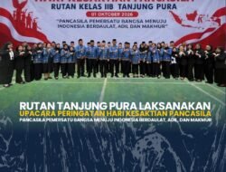 Rutan Tanjung pura Laksanakan Upacara Peringatan Hari Kesaktian Pancasila 2026 ,Pancasila Pemersatu Bangsa Menuju Indonesia Berdaulat, Adil, dan Makmur