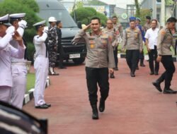 Kapolda Sumut Sambangi Kodaeral I Belawan, Kolaborasi Jaga Kondusifitas Wilayah