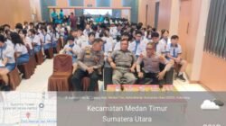 Polsek Medan Timur Sosialisasikan Penerimaan SMA Kemala Taruna Bhayangkara kepada 100 Siswa