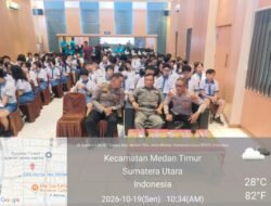 Polsek Medan Timur Sosialisasikan Penerimaan SMA Kemala Taruna Bhayangkara kepada 100 Siswa