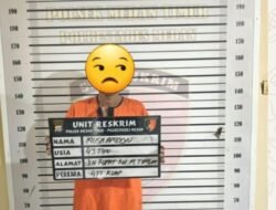 Reskrim Polsek Medan Timur Tangkap Seorang Residivis Pelaku Pencurian di Salah Satu Ruko di Medan.