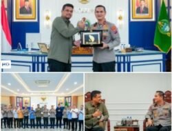 Kapolda Sumut Silaturahmi dengan Gubernur Perkuat Kolaborasi Jaga Kondusivitas Sumatera Utara